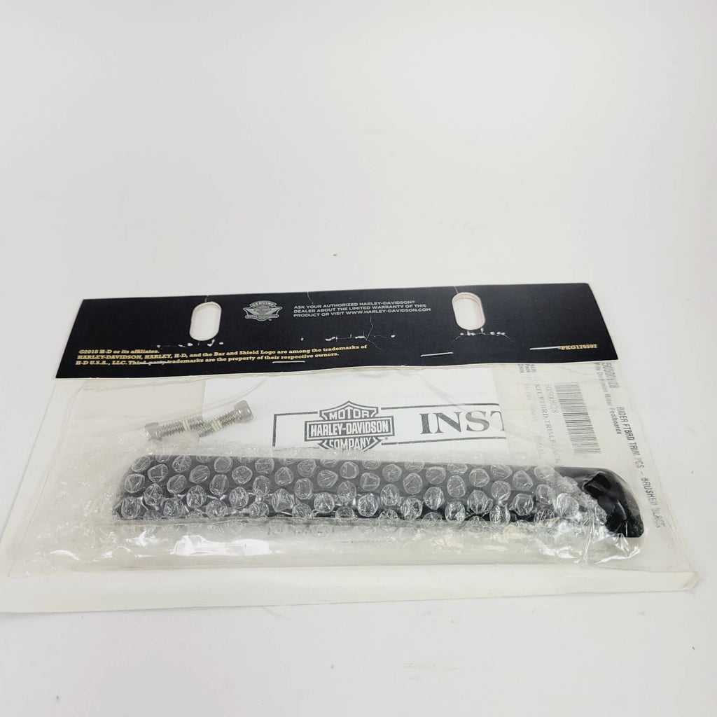 Footboard Trim Piece for Harley-Davidson Dominion Collection (Brushed Black)