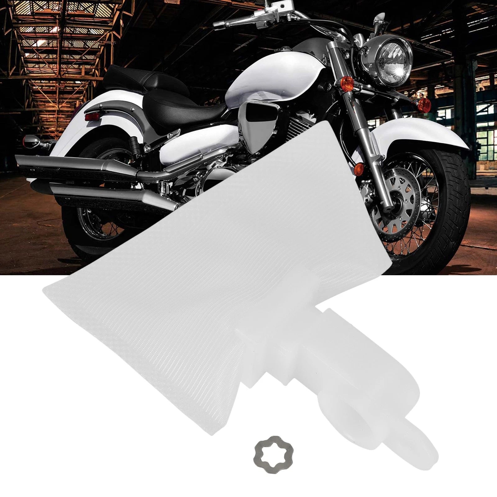 Fuel Pump Strainer Filter for Suzuki VL800 Boulevard Intruder (#15420-41F10)