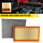 Set of 2 Engine & Carbon Cabin Air Filters for Lexus ES250 ES300H UX200 (2021–2024)