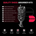 Shocks Struts Assembly Set of 4 for Chevy Silverado GMC Sierra (2007-2013)