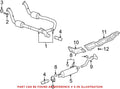 Exhaust Clamp for Dodge Ram 1500 2500 3500 (OEM 52018623)