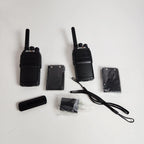 2 Retevis RT28 UHF 2-Way Radios for Walkie Talkie Rechargeable (16CH)