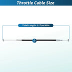Throttle Cable for Honda HRR216, HRR216K10, HRR216K3 (2005–2023)