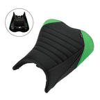 Set of 2 Green Front Rear Seats for Kawasaki Ninja 400 Z400 (2018–2023)