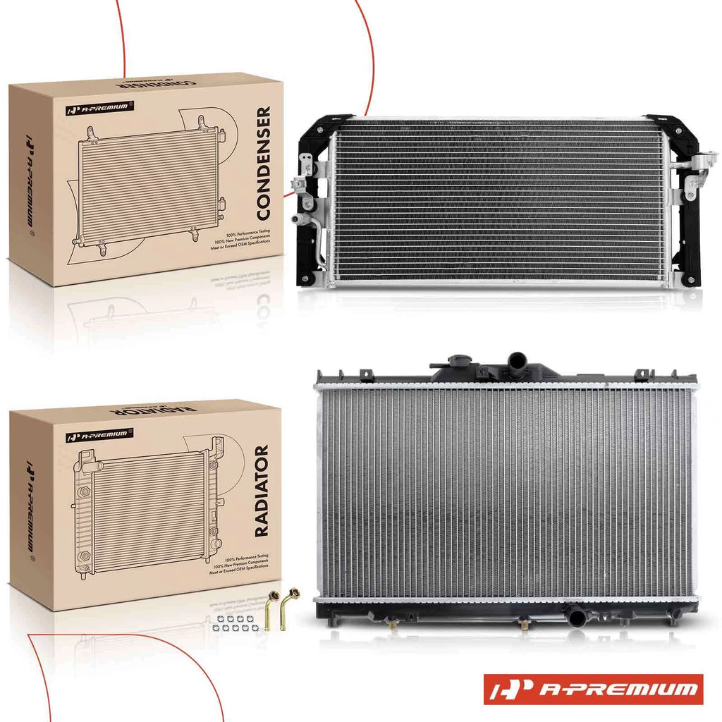 Radiator and AC Condenser Cooling Kit for Toyota Corolla 1.8L (2014–2016)