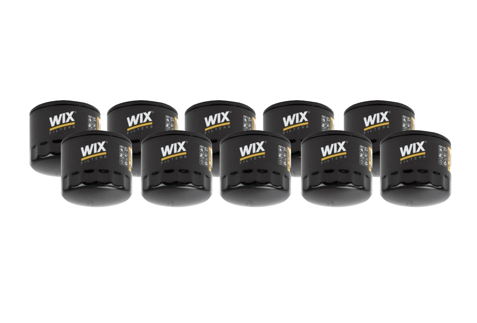 Set of 10 Engine Oil Filters for Chrysler Dodge Mitsubishi (GAS)