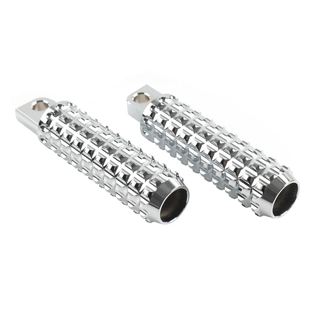 Chrome Foot Pegs for Harley Davidson Softail Sportster