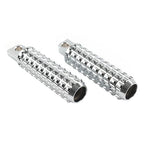 Chrome Foot Pegs for Harley Davidson Softail Sportster