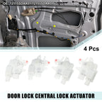 Set of 4 Door Latch Actuators for Honda Accord (2003–2007)