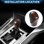 Automatic Gear Shift Knob for Lexus ES300h (2013–2018) Black Plastic