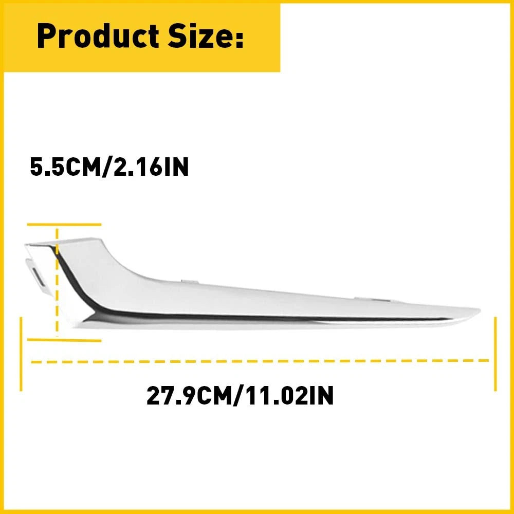 Chrome Fog Light Eyelid Cover Trim for Chevrolet Malibu (2016–2018)