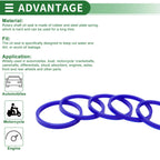 Set of 5 Oil Seal Rotary Shaft Seal 80x90x8mm High Pressure
