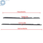 Set of 2 Window Felt Weatherstripping for Camaro Firebird (1982–1992)