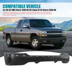 Black Steel Front Bumper for GMC Sierra 1500 2500 Yukon XL (1999–2006)