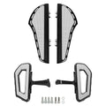 Driver & Passenger Footboards Kit for Harley Road Glide (2000-2025)