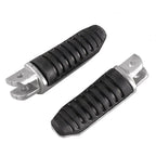 Set of 2 Black Rider Front Foot Pegs for Suzuki Hayabusa GSX1300R (1999–2012)