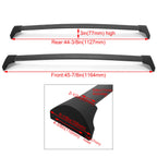 Set of 2 Roof Rack Cross Bars for Honda Pilot (2016–2022) Aluminum