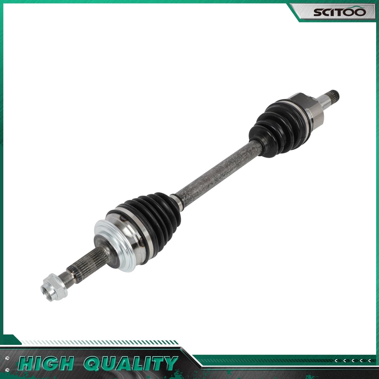 CV Axle Shaft Assembly for Toyota Yaris (2006–2014) L4 1.5L