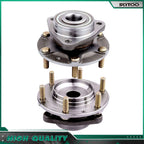 Pair Front Wheel Bearings Hub for Kia Sedona (2006–2012, 2014) & Entourage (2007–2009)