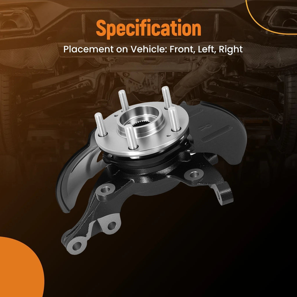 Front Right Steering Knuckle Assembly for Hyundai Elantra (2007–2010) LK114