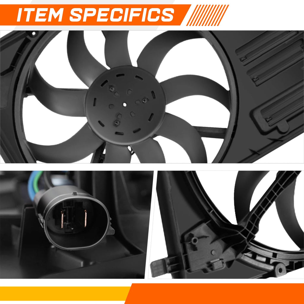 Radiator Cooling Fan Assembly for Ford Bronco Sport Maverick (2021–2025)