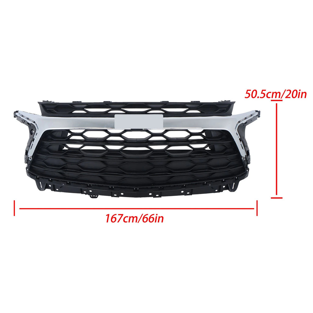 Front Upper Bumper Grille Assembly for Chevrolet Blazer LT (2023-2024)