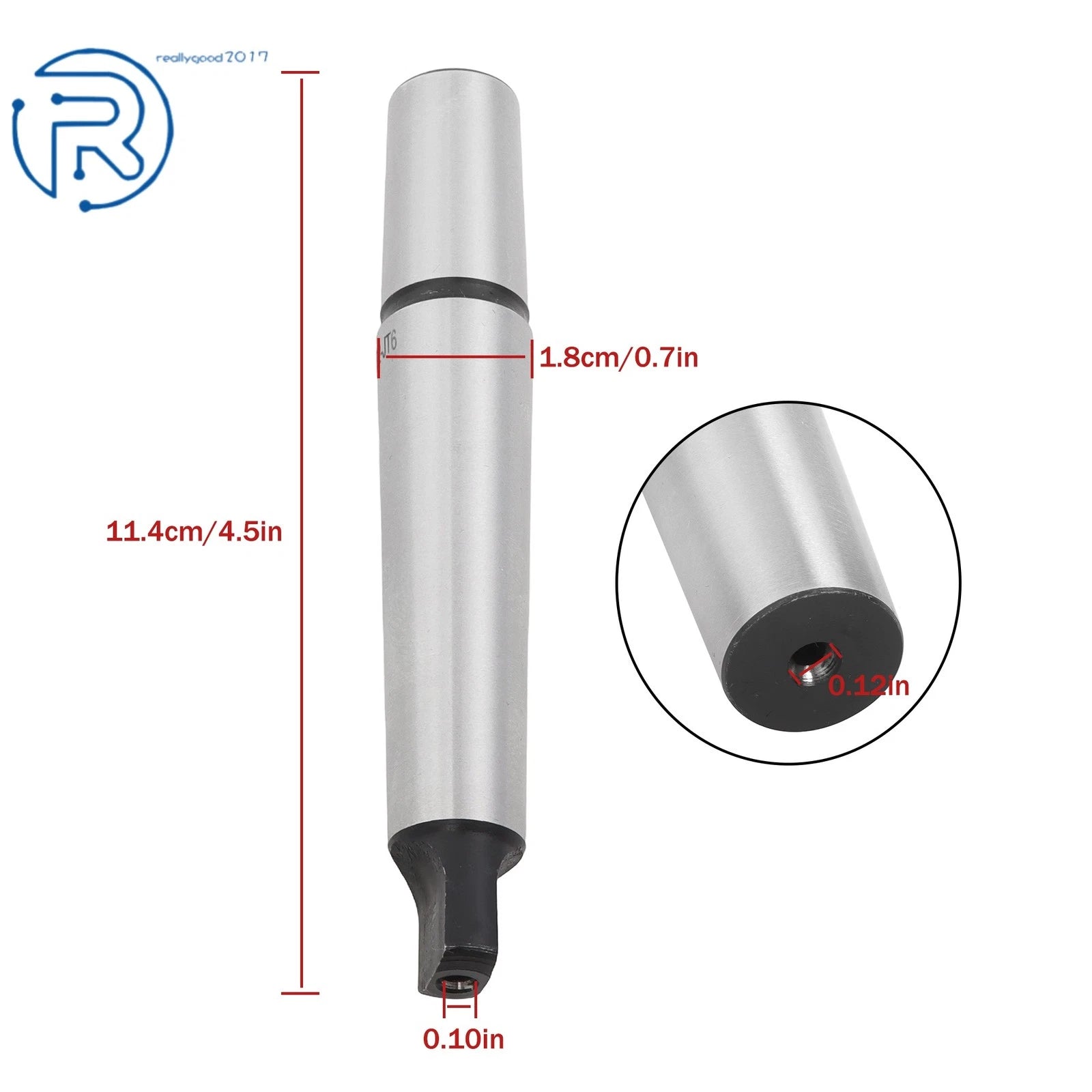 Taper Drill Chuck Arbor for 2MT to 6JT (0.0002" TIR)