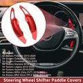 2X Red Aluminum Alloy Steering Wheel Paddles for Subaru Crosstrek (2012–2025)