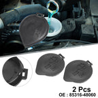2 Pcs Windscreen Washer Fluid Reservoir Cap for Toyota Lexus 