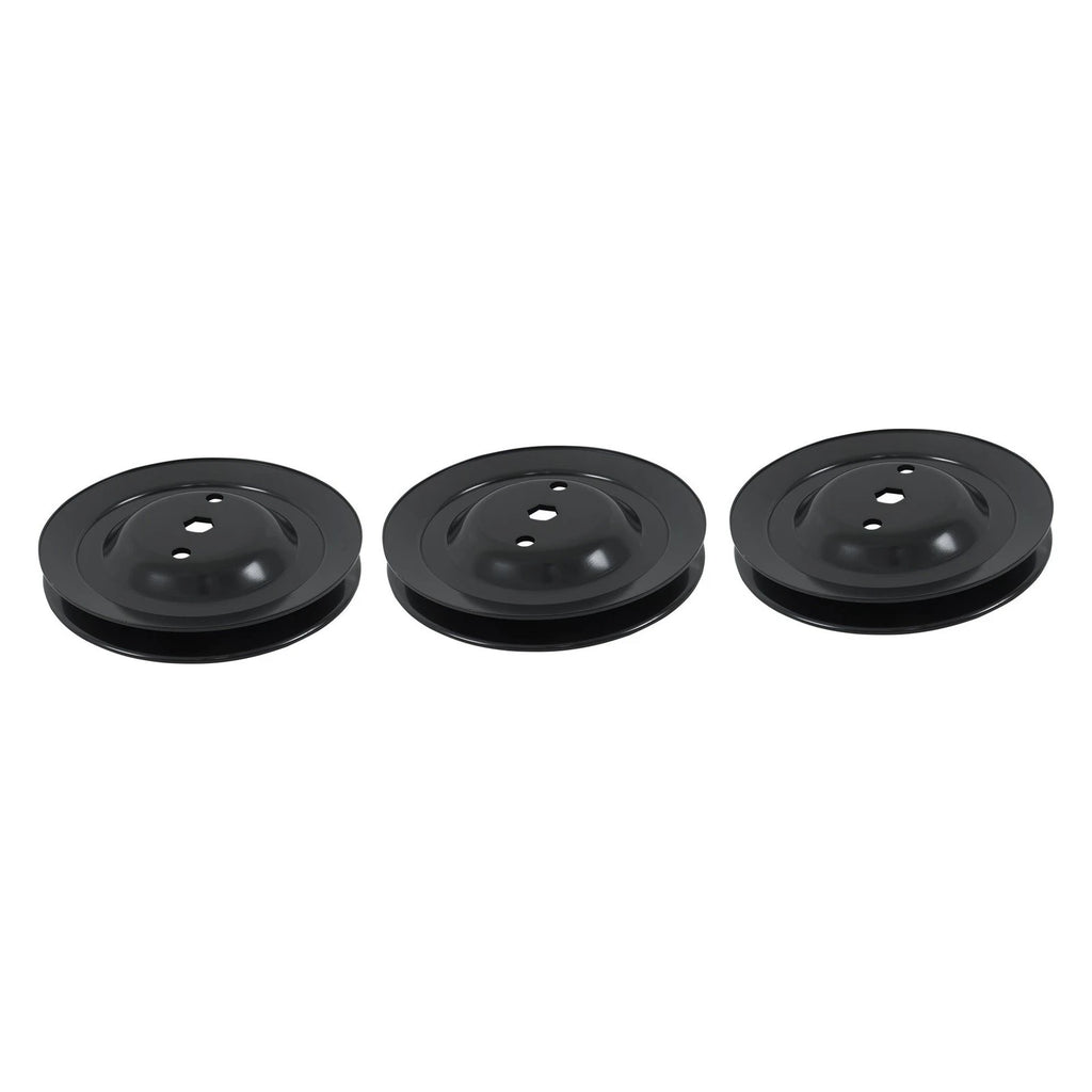Set of 3 Spindle Pulleys for John Deere 54 Inch Deck (190C D170 G110 LA150 LA175)