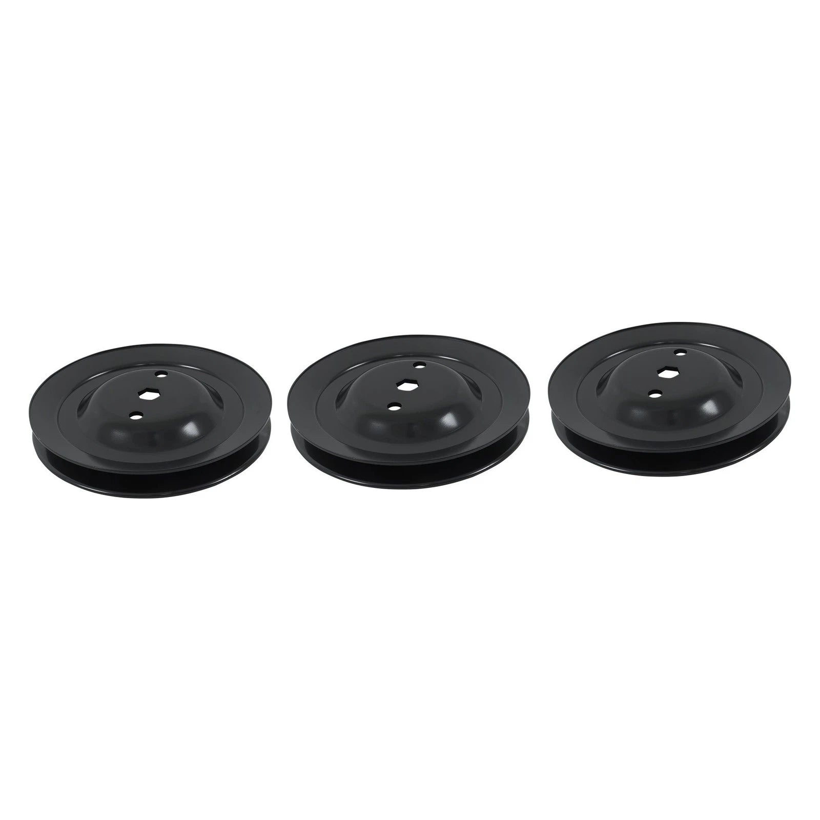 Set of 3 Spindle Pulleys for John Deere 54 Inch Deck (190C D170 G110 LA150 LA175)