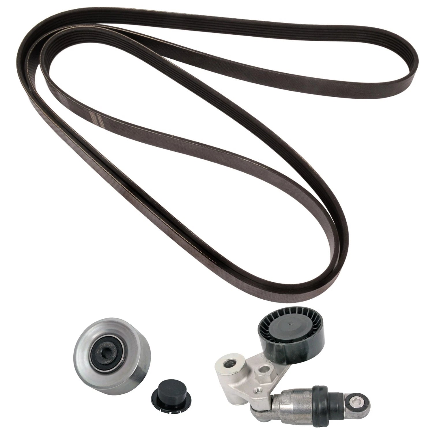 Drive Belt Idler Pulley Tensioner Kit for Amanti Sedona Sonata V6 (2004–2010)