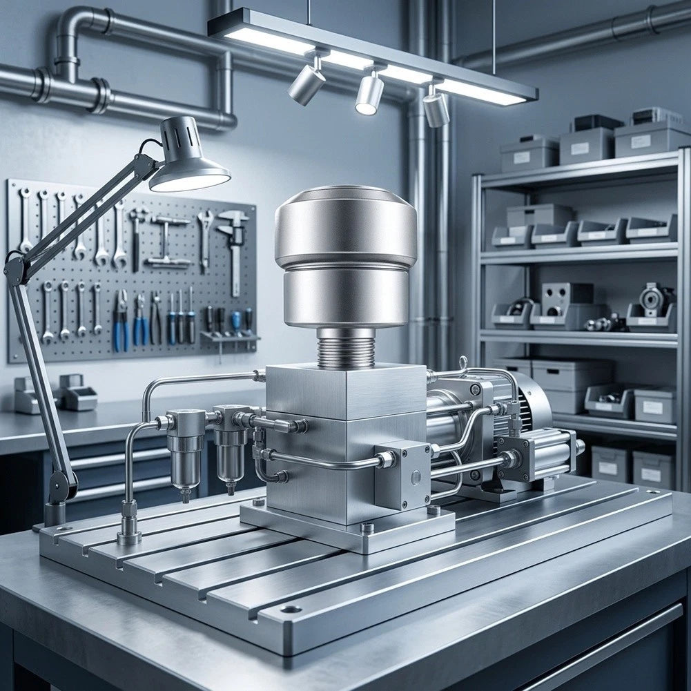 Muffler and Air Filter Cartridge for Oil-Free Compressors