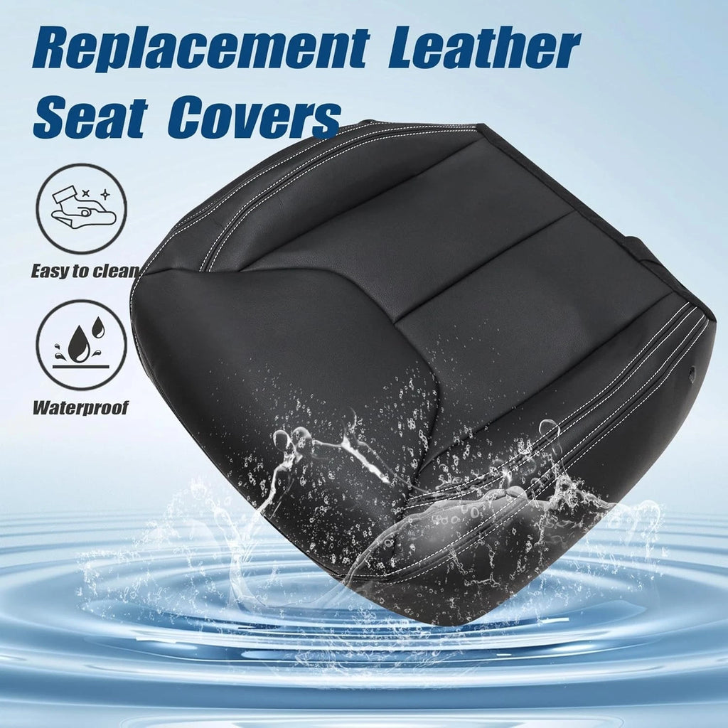 Front Driver Leather Seat Cover for Jeep Wrangler (2013–2017)