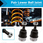 2X Lower Ball Joint for Subaru Forester Impreza Liberty Outback (1989–2010)