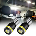 Set of 2 LED T10 194 168 W5W Side Marker Light Bulbs 6000K White