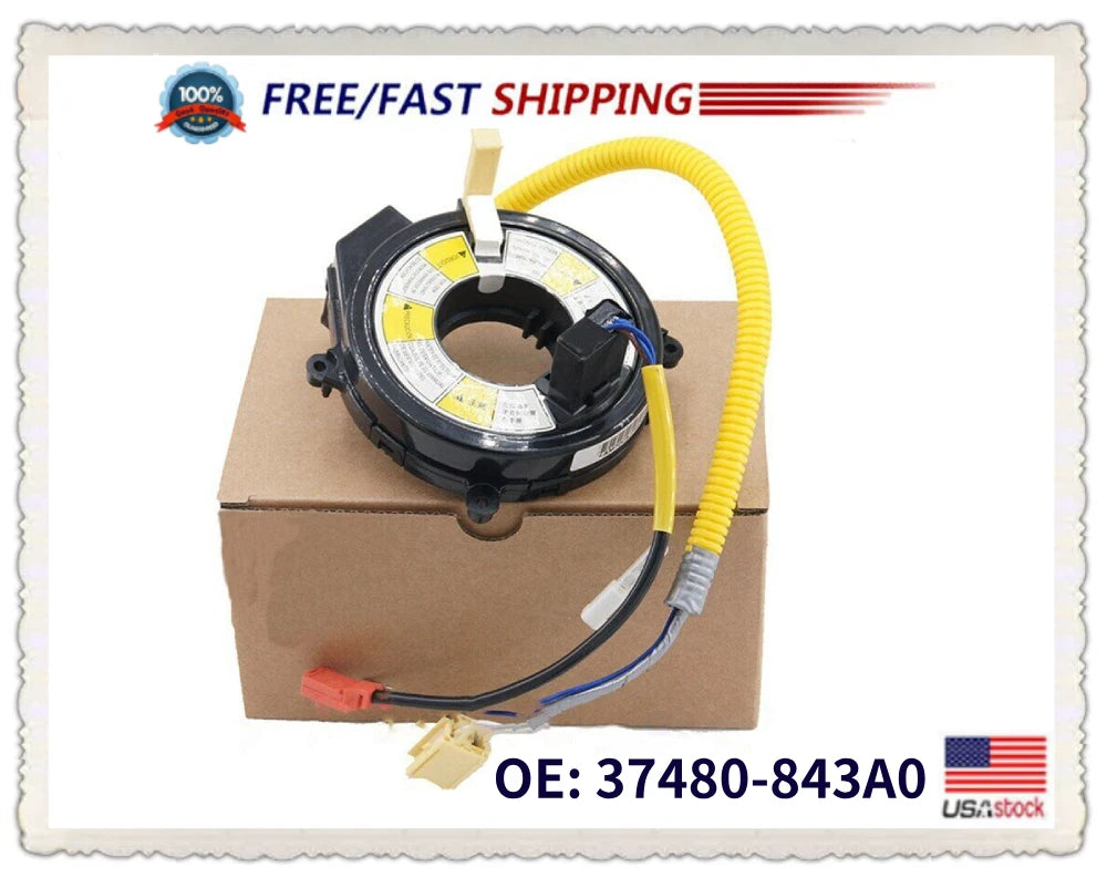 Steering Wheel Combination Switch Cable Assy for Suzuki Alto (2008–2014) 37480-843A0-000