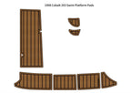 EVA Foam Swim Platform Step Pad for Cobalt 293 (1998) Faux Teak Deck Flooring