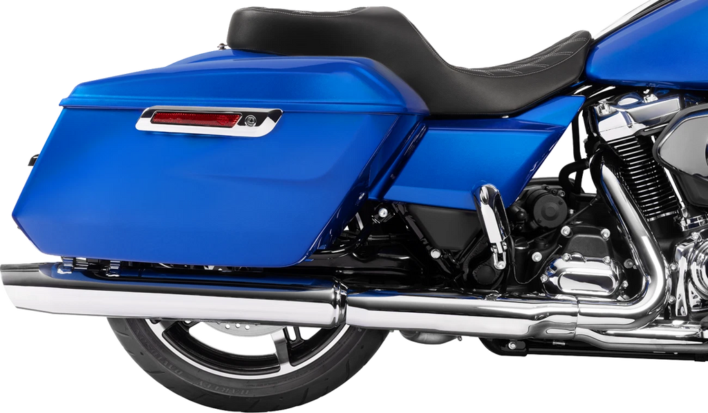 Freedom Seat for Drag Specialties (Vinyl, Silver)