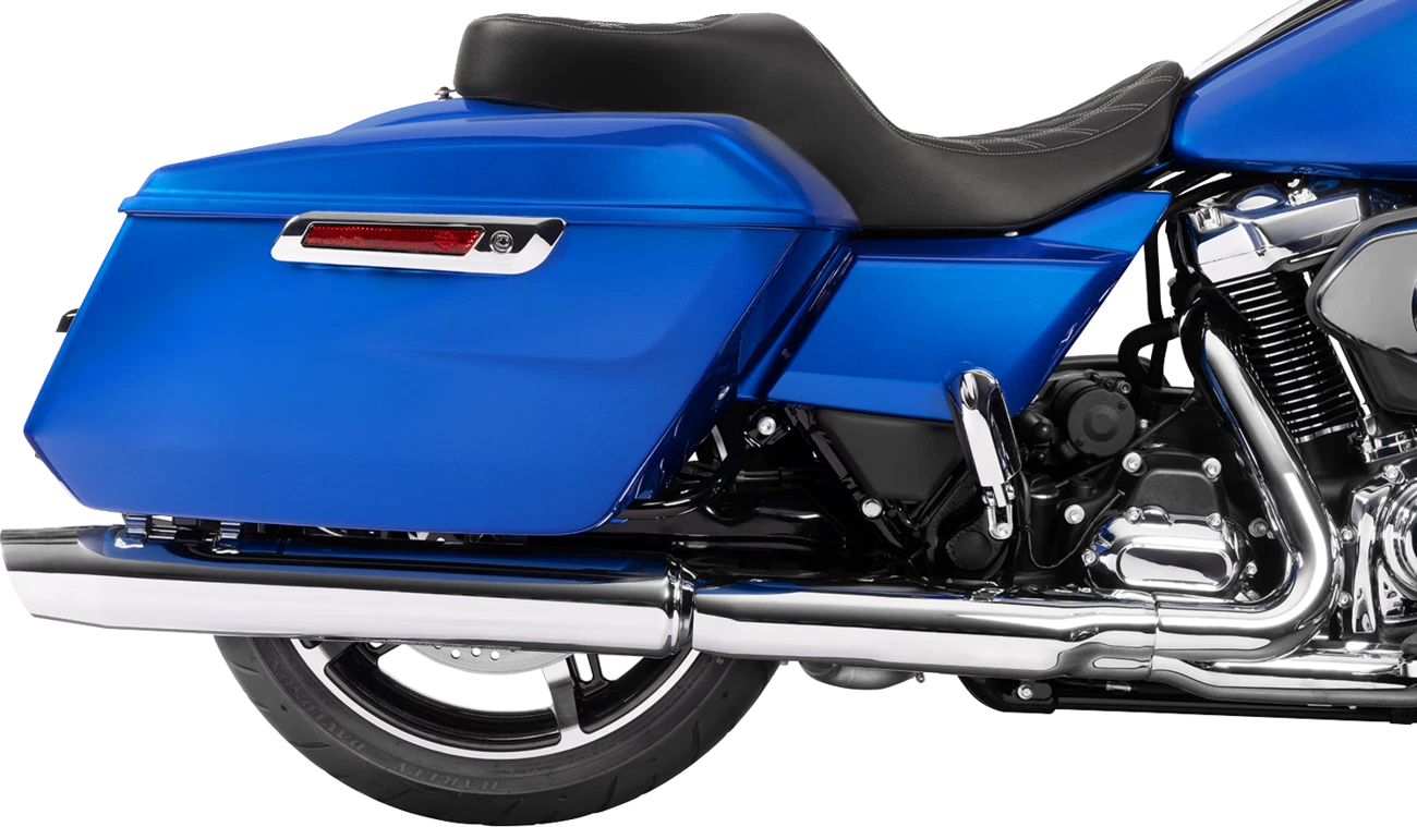 Freedom Seat for Drag Specialties (Vinyl, Silver)
