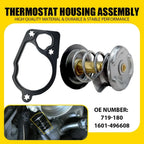Coolant Thermostat Housing for Buick Cadillac Chevrolet Pontiac Saturn 3.6L