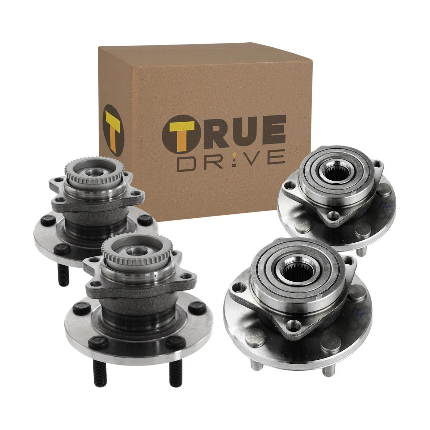 Wheel Hubs for Mitsubishi Galant (2004–2005) Front Rear FWD 4-Wheel ABS