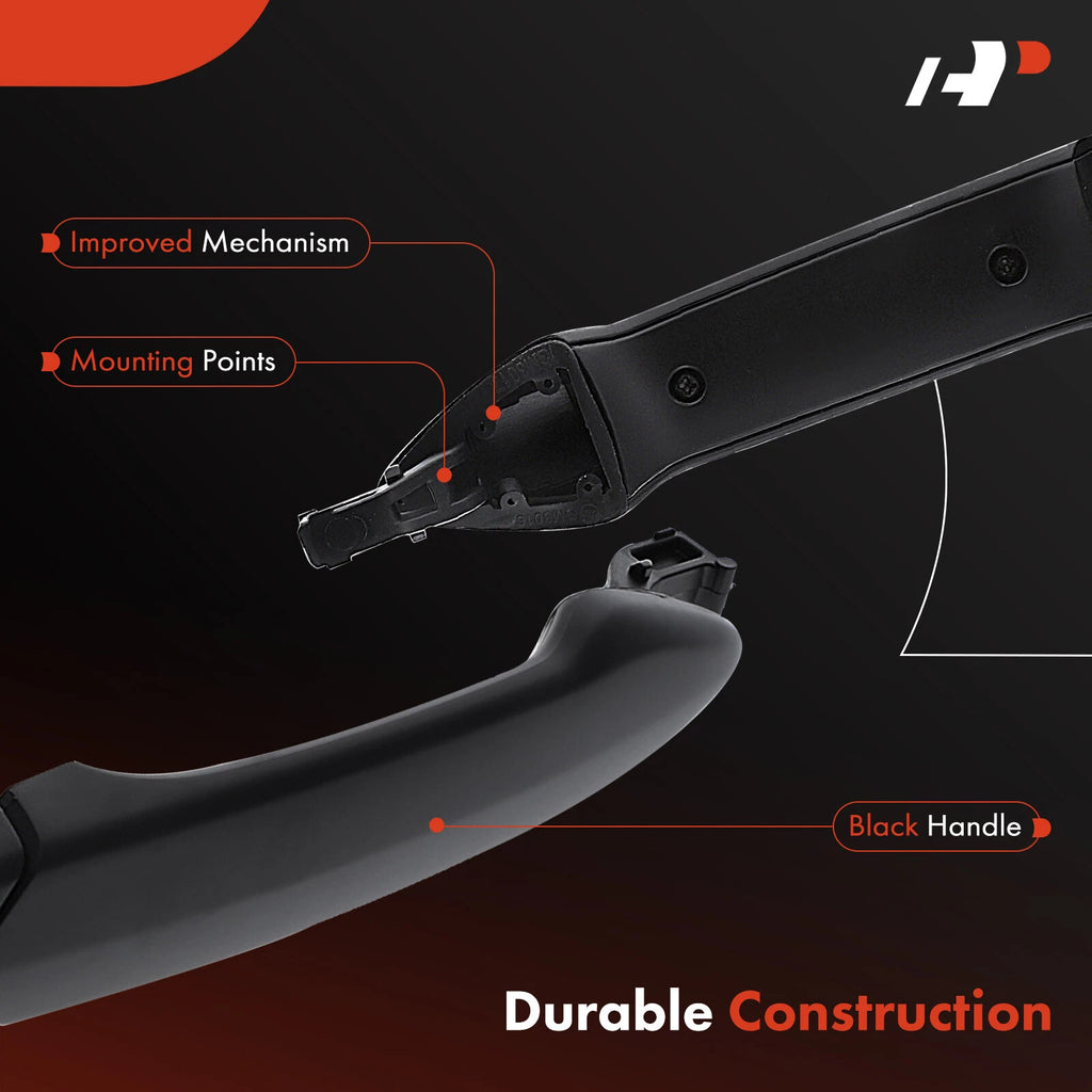 Front Primed Black Exterior Door Handle for Chevy Spark (2016-2021)
