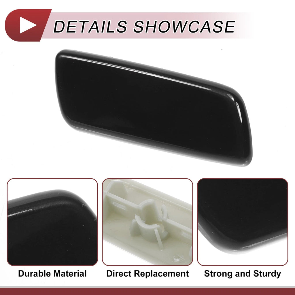 Front Right Washer Nozzle Cover Cap for Lexus RX270 RX350 RX450H (2009–2014) Black