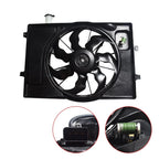 Radiator Condenser Cooling Fan Assembly for Elantra Sedan (2017–2018)