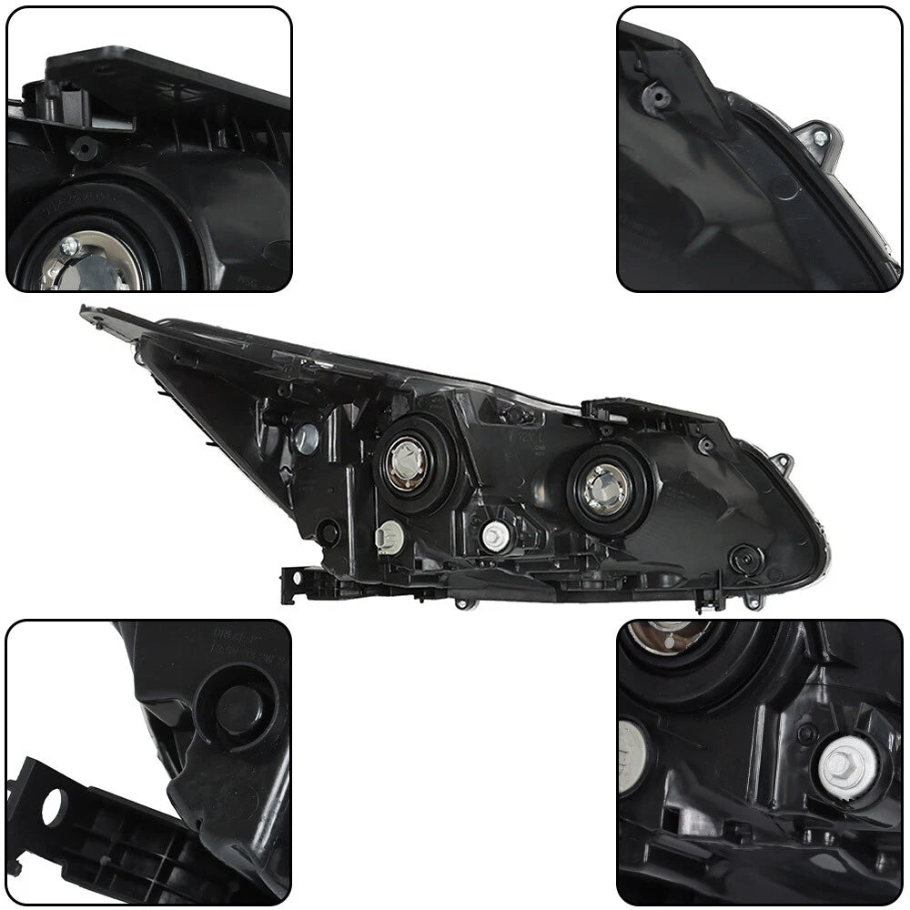 Headlamp Assembly for Honda Accord (2016–2017) Left Driver Side Halogen