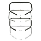 Chrome/Black Highway Engine Guard Crash Bar for Harley Touring (1997–2024)