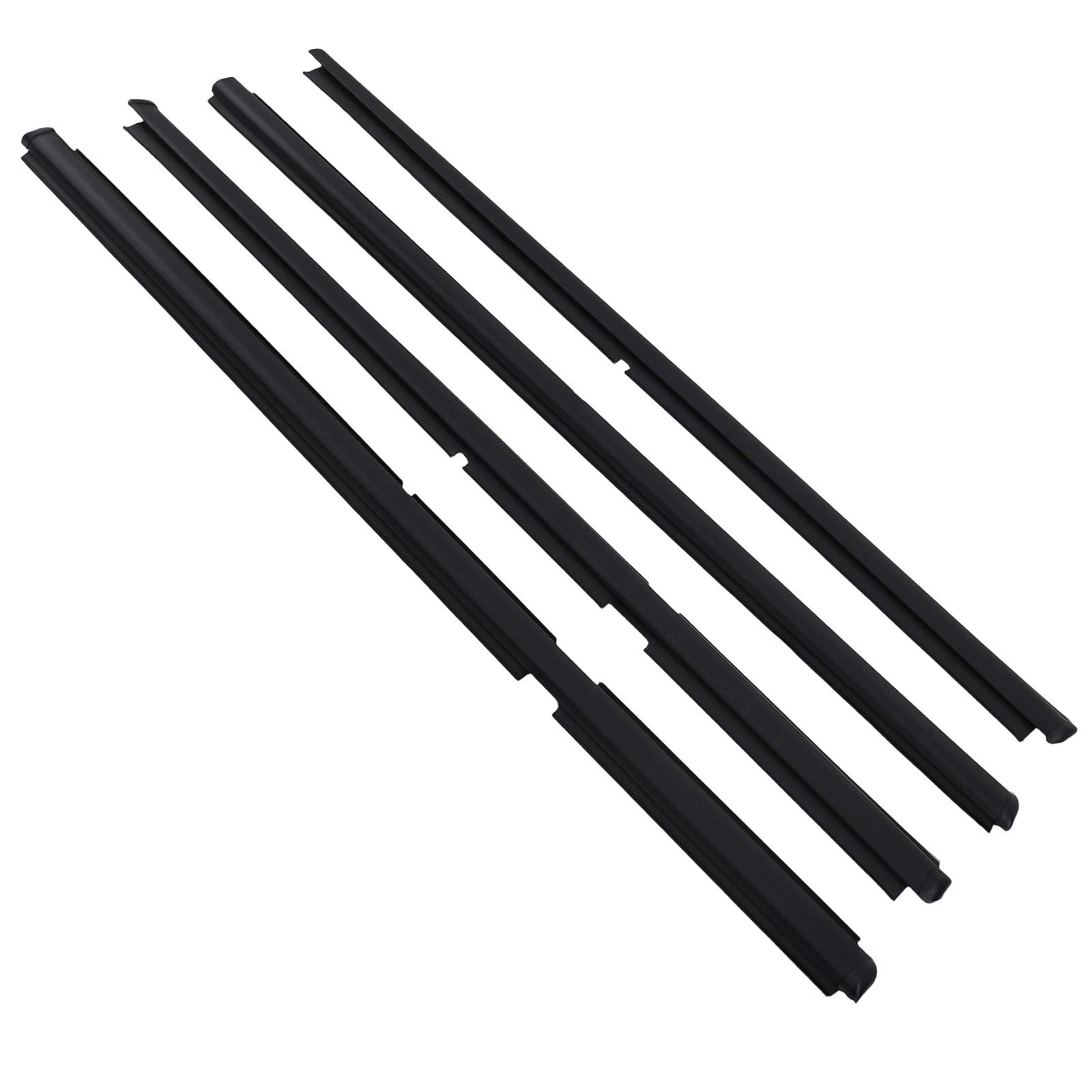 4pc Window Sweep Weatherstrip Set for Jeep Grand Cherokee (1999–2004) 55135879AF