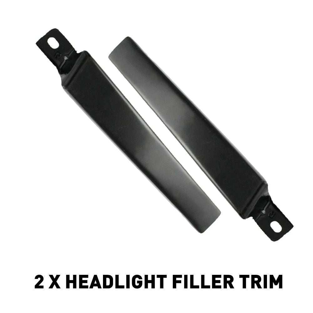Glossy Black Universal Car Bumper Hood Vent Louver Scoop Cover