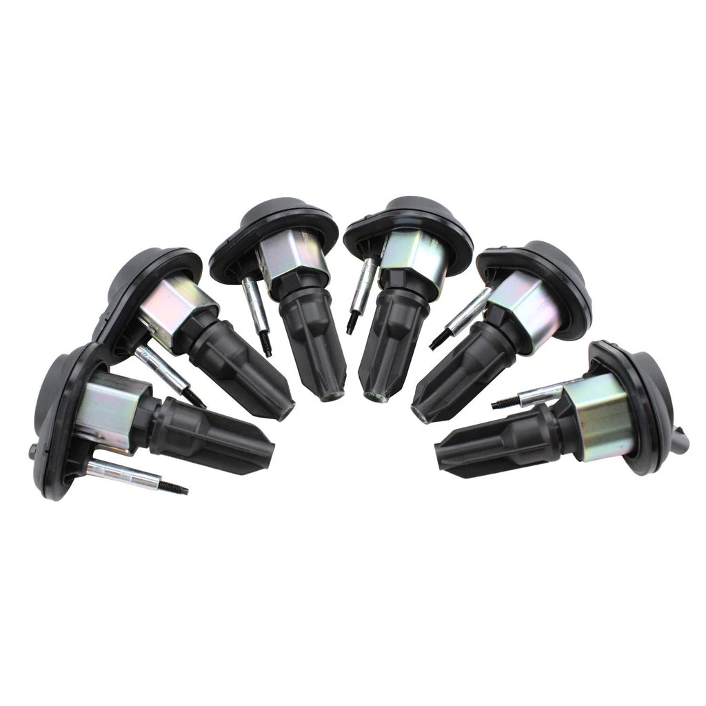 Set of 6 NGK U5080 Ignition Coils for Saab GMC Chevy Buick (Coil on Plug)